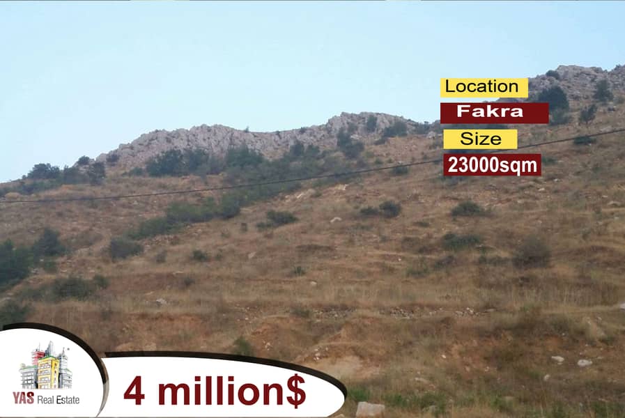 Faqra 23000m2 | Perfect Investment | Coeff 15/35 | Amazing View | PA 0