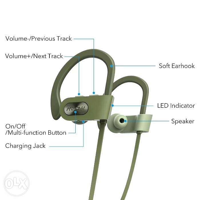 Mpow BH088A Flame Bluetooth Headphones/ 2$ delivery 2