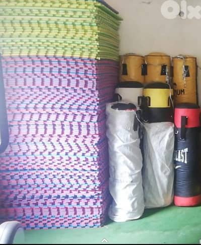 Puzzle Boxing bags and more . . GEO sport معدات رياضية متنوعة