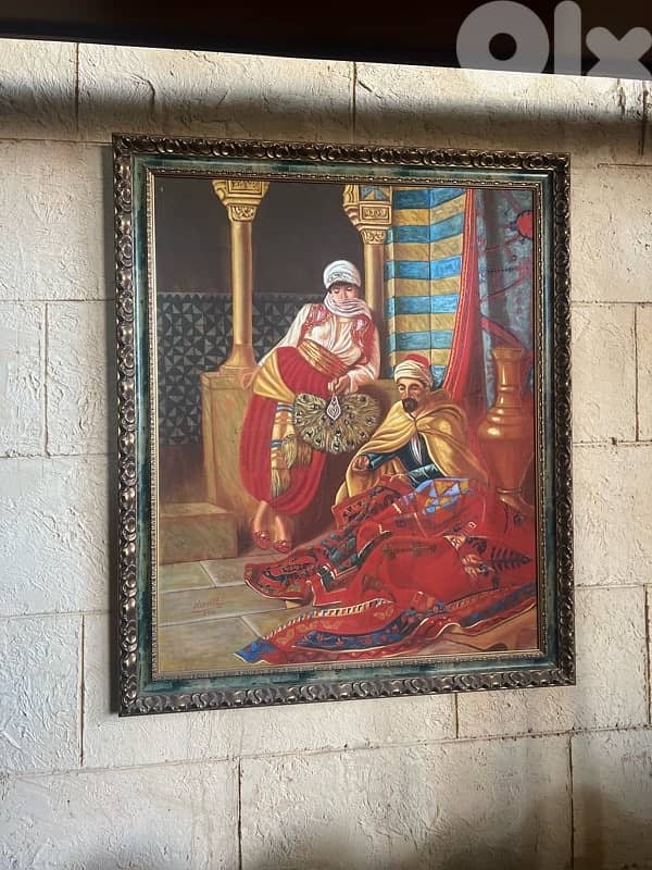 oil paint portrait 0