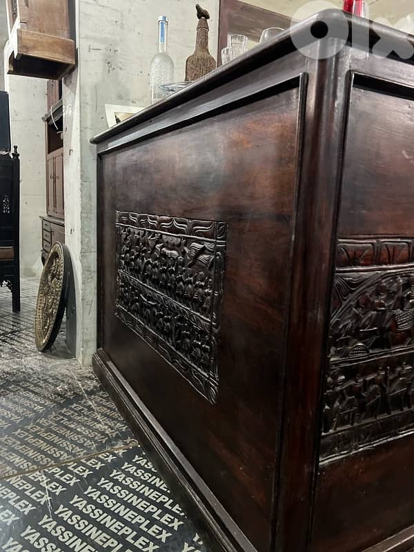 solid wood bar teak maseef 3