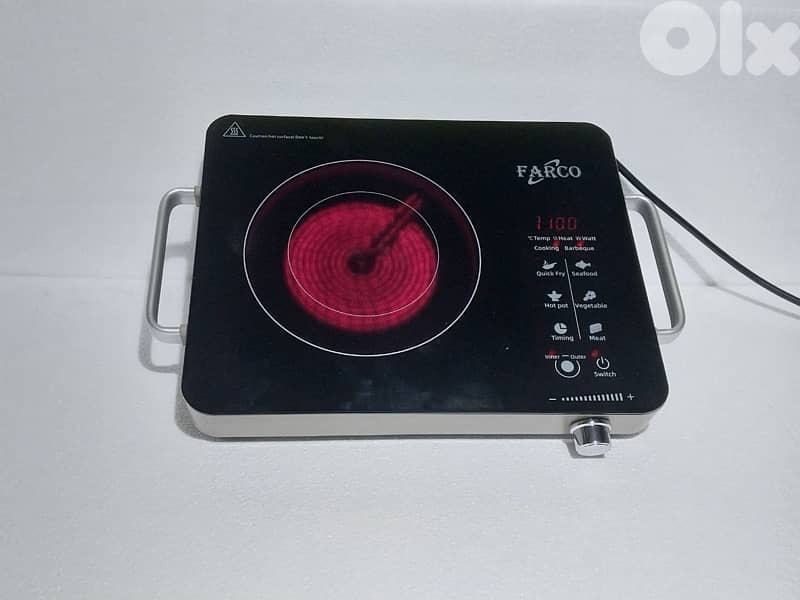 Farco Infrared Cooker Dual Heating Zones 2