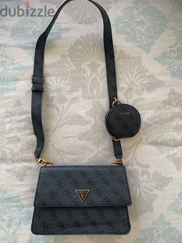 Handbag authentic guess as new 1
