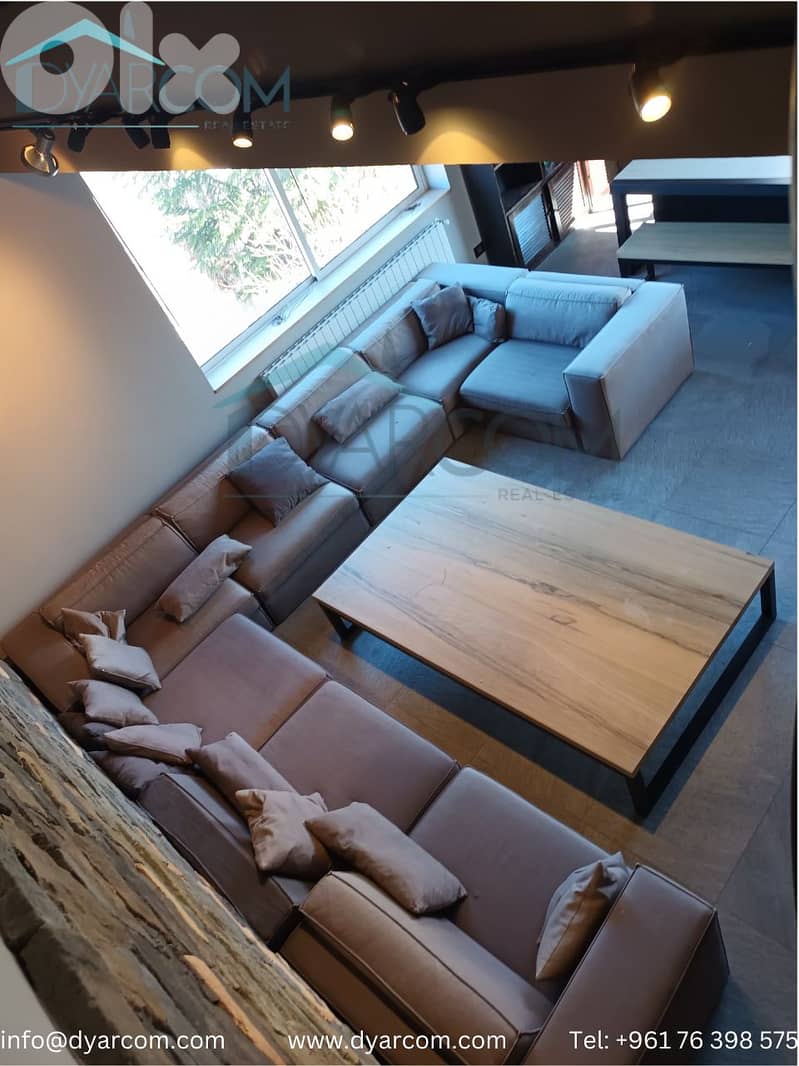 DY2222 - Plateau de Mzaar Fully Furnished Chalet with Garden! 1