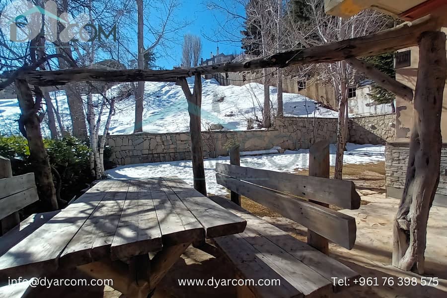 DY2222 - Plateau de Mzaar Fully Furnished Chalet with Garden! 3
