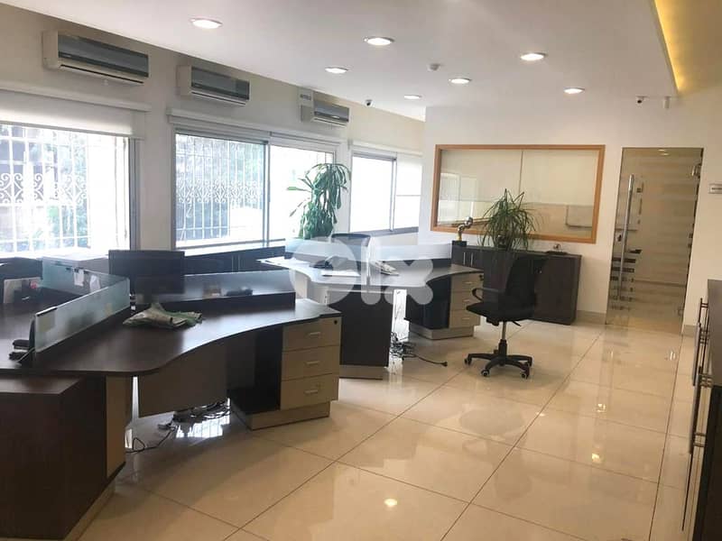 Fully Furnished Office ready to move in Zalka for saleمكتب مفروش 0