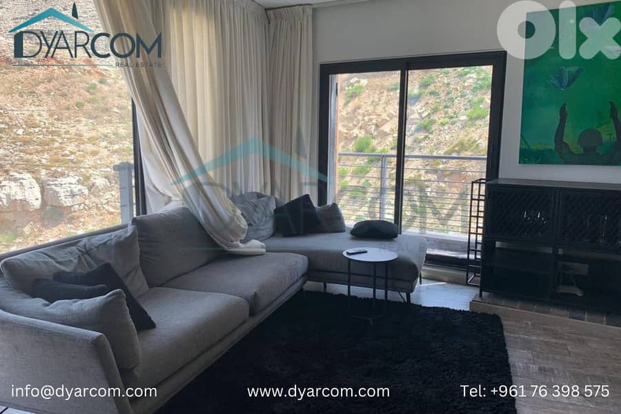 DY2223 - Kfardebian Tilal Faqra New Furnished Chalet for Sale! 3