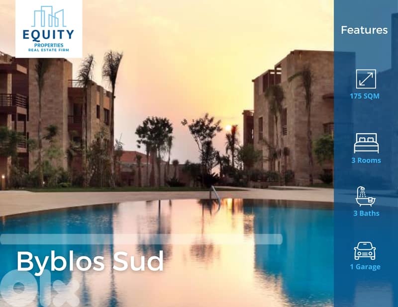 175 SQM Apartment With 200 Terrace & Garden For Sale In Byblos Sud 0