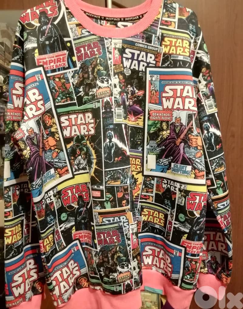 Star Wars Vintage Comics prints  All Over sweater Size: XL 0