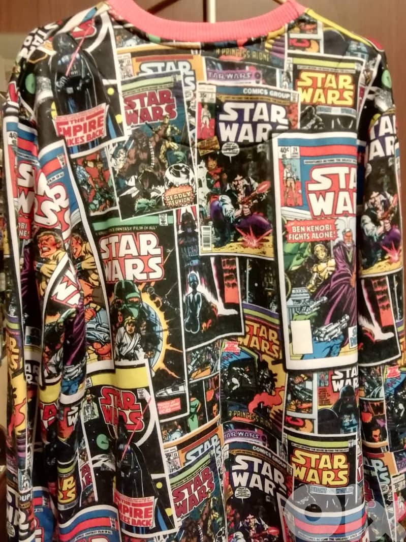 Star Wars Vintage Comics prints  All Over sweater Size: XL 2