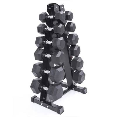 Hexagone Pyramid Dumbbell Rack GEO sport معدات رياضية متنوعة