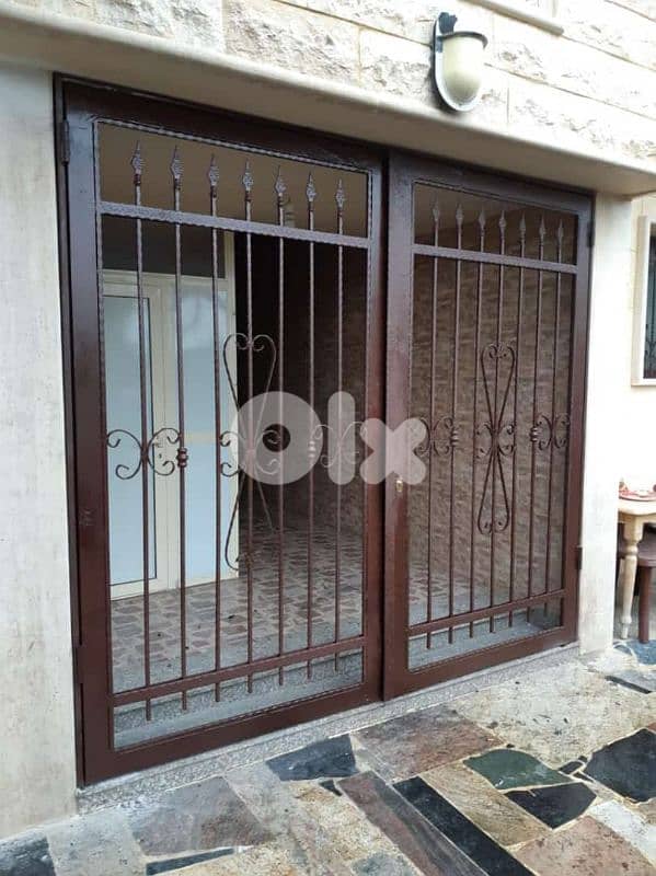 تعهدات أعمال حديد دفاعات دربزين دراج كل شي 4