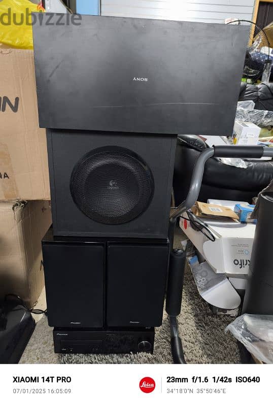 sound system and Amplifier 3