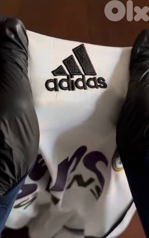 Real Madrid historian kit 2003 for the legend beckham by siemens 2