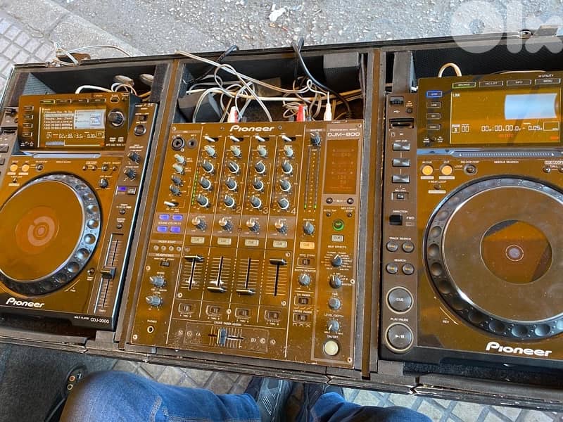 2(CDJ2000)+DJM800+Big case 1