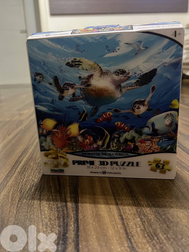 3D puzzle 63 pieces 0