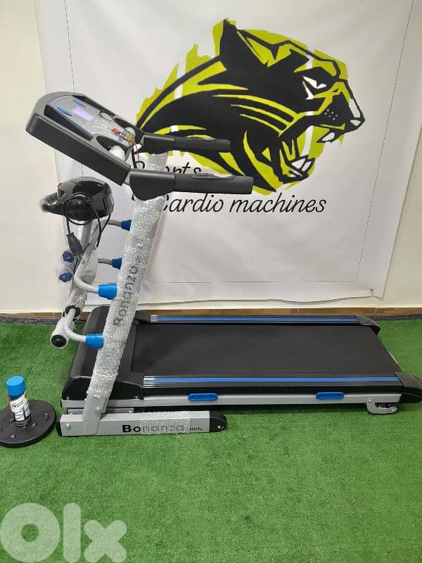 bonanza treadmill 2,5 hp motor full options 1