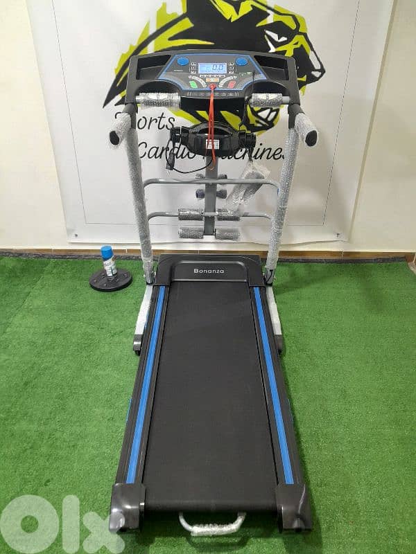bonanza treadmill 2,5 hp motor full options 2