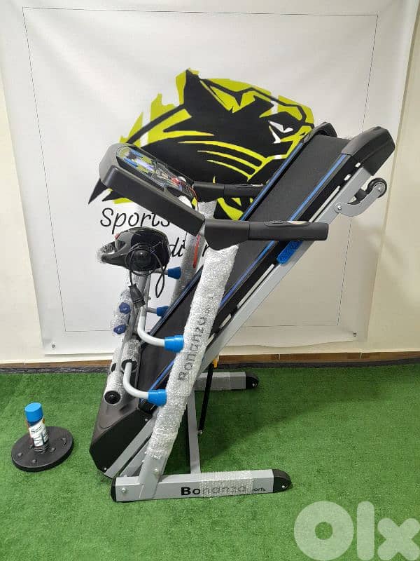 bonanza treadmill 2,5 hp motor full options 4