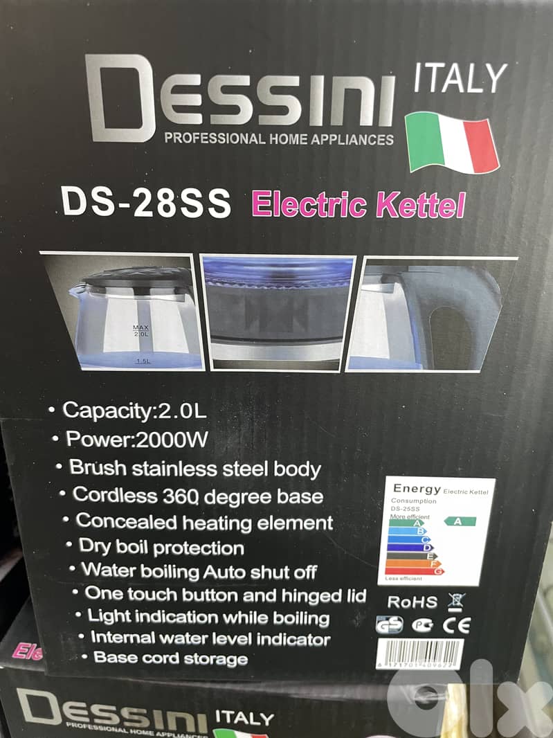 Dessni  Electric kettle DS-28SS 1