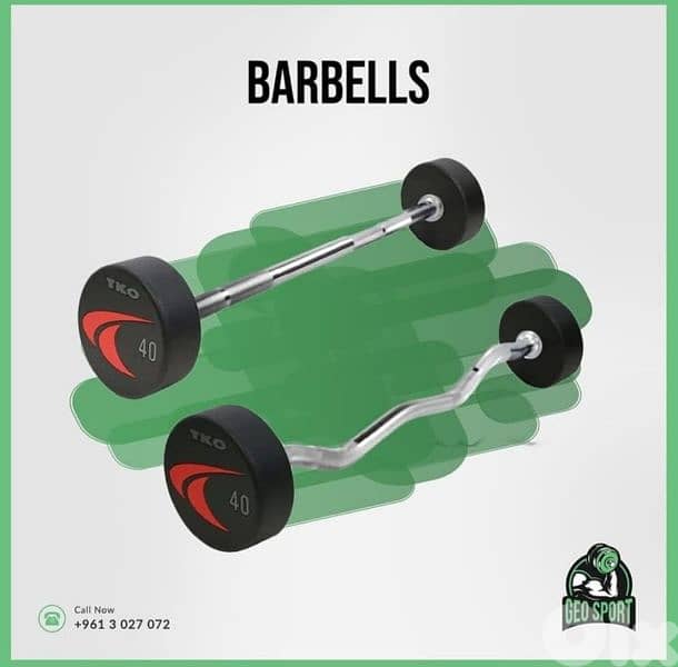 Barbells GEO sport معدات رياضية متنوعة 0