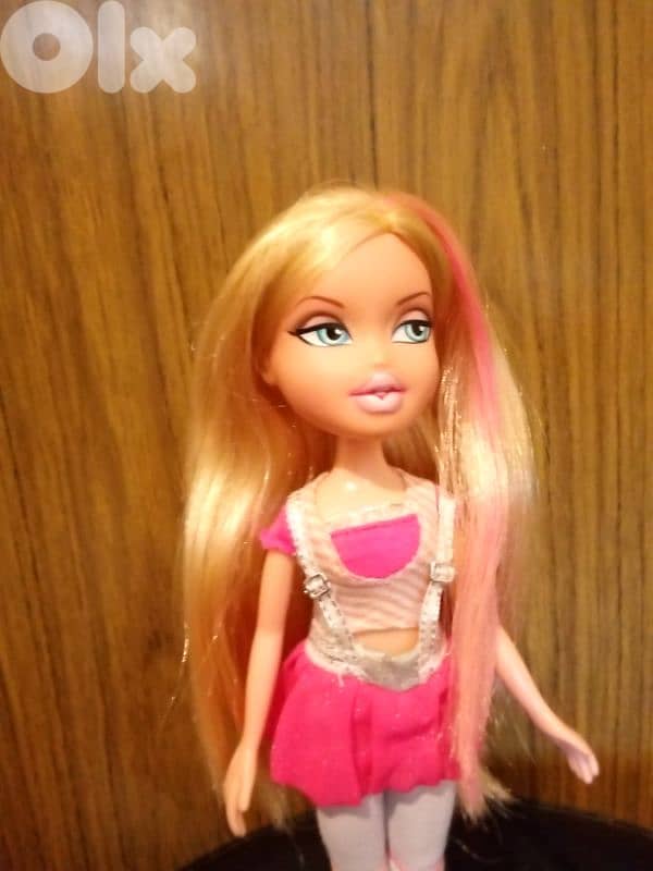 BRATZ ALL GLAMMED DESIGNER STREAKS CLOE Great MGA doll +Own Boots=33$ 1