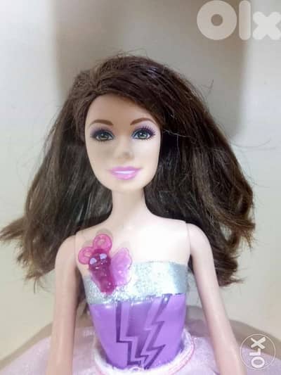 CORRINE -Barbie PRINCESS POWER Mattel machanism as new doll=21$