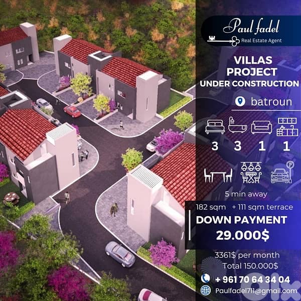 villas project under construction for sale 0