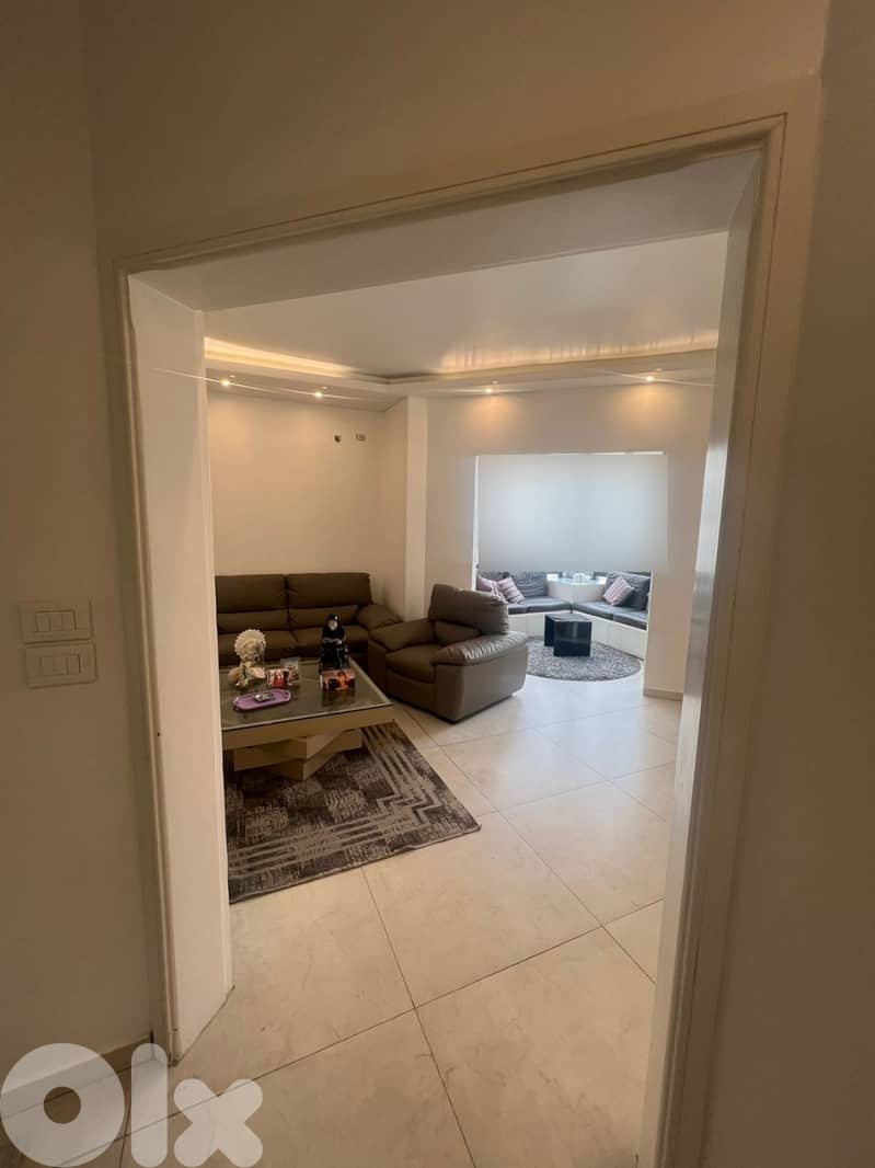 FURNISHED APARTMENT IN JAL EL DIB PRIME (120Sq) NEW BLDG ,(JD-142) 0