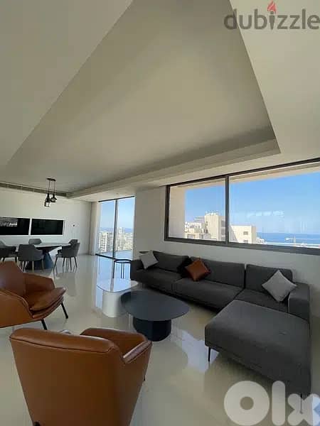 Luxurious Apartment for Sale in Achrafieh | Balcony & Private Roof 0