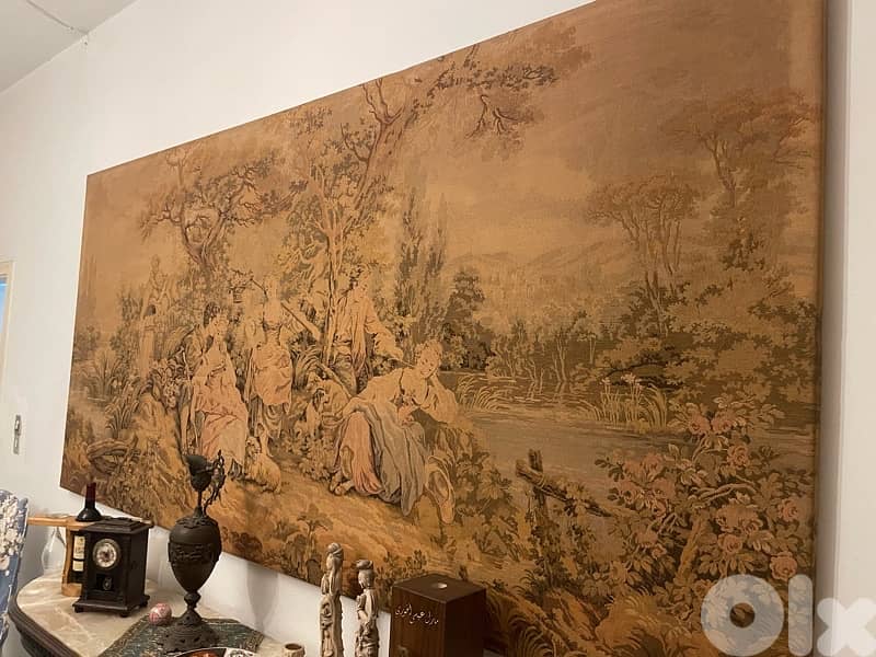 Antique Gobelin tapestry - excellent condition (285 x135 cm) 2