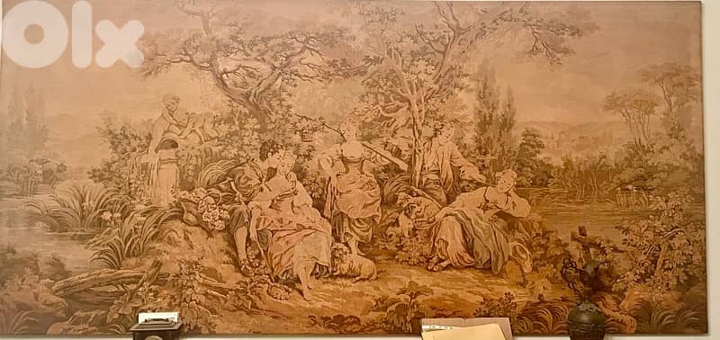 Antique Gobelin tapestry - excellent condition (285 x135 cm) 1