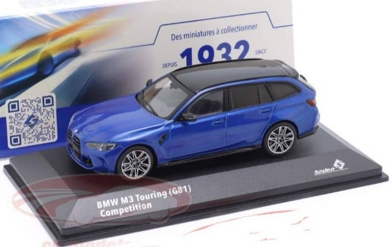 BMW M3 Touring (G81) 2023 diecast car model 1;43. 0
