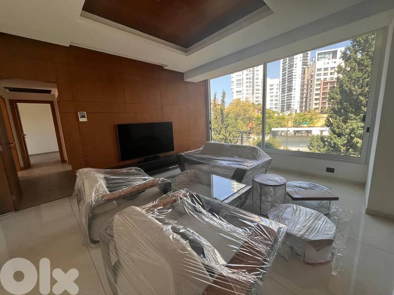 235 Sqm | Fully furnished apartment for rent in Achrafieh 0