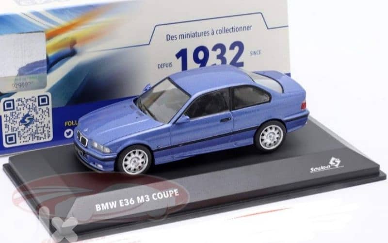 BMW (E36) M3 diecast car model 1;43 0