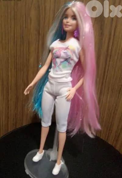 Barbie FANTASY HAIR UNICORN/MERMAID LOOKS+Own complete wear Great doll