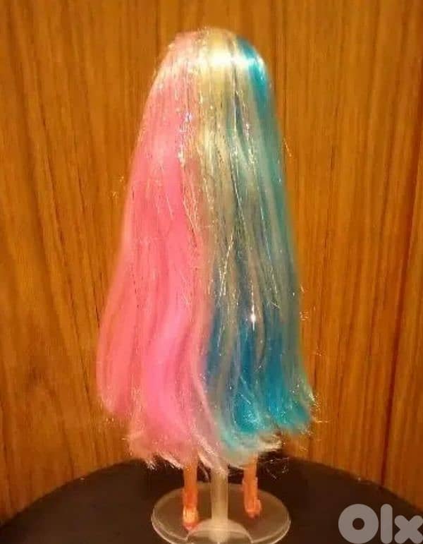 Barbie FANTASY HAIR UNICORN/MERMAID LOOKS+Own complete wear Great doll 5
