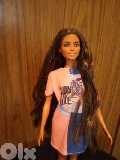 FASHIONISTAS TALL num: 103 Brunette Long hair Complete wear great doll
