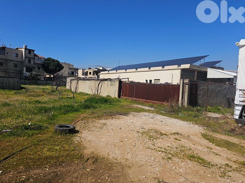 land industrial for sale in zahle أرض صناعية للبيع في زحلة 4