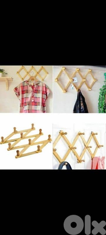 bamboo wood hanger 1