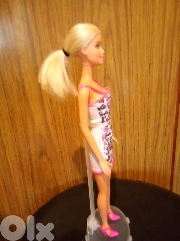 Barbie GLITZ Mattel barely used Still Good doll+shoes unflexi legs=14$ 2