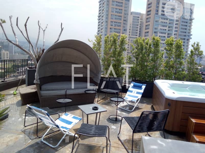 Fully Furnished Penthouse for Sale in Achrafieh شقة للبيع في الأشرفية 0