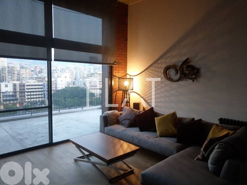 Fully Furnished Penthouse for Sale in Achrafieh شقة للبيع في الأشرفية 0