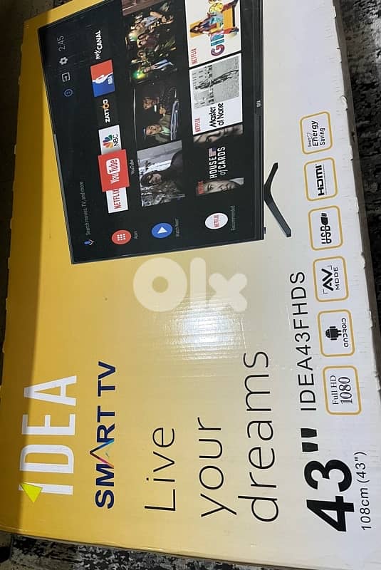 IDEA LED 43 inch FULL HD SMART ANDROID TV 1