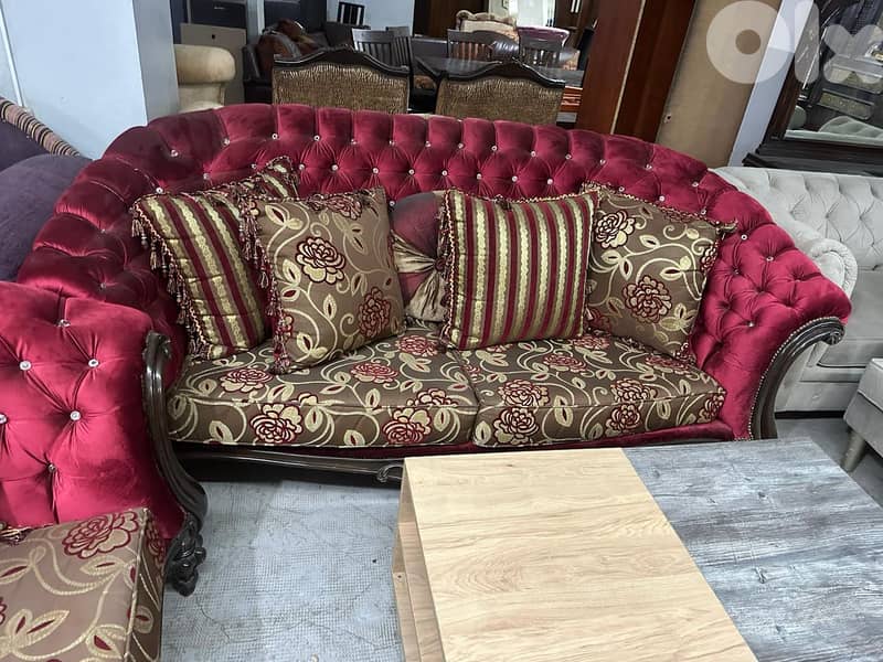 طقم كنبايات شغل توصاية خشب زان 2