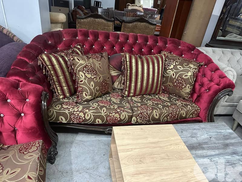 طقم كنبايات شغل توصاية خشب زان 3