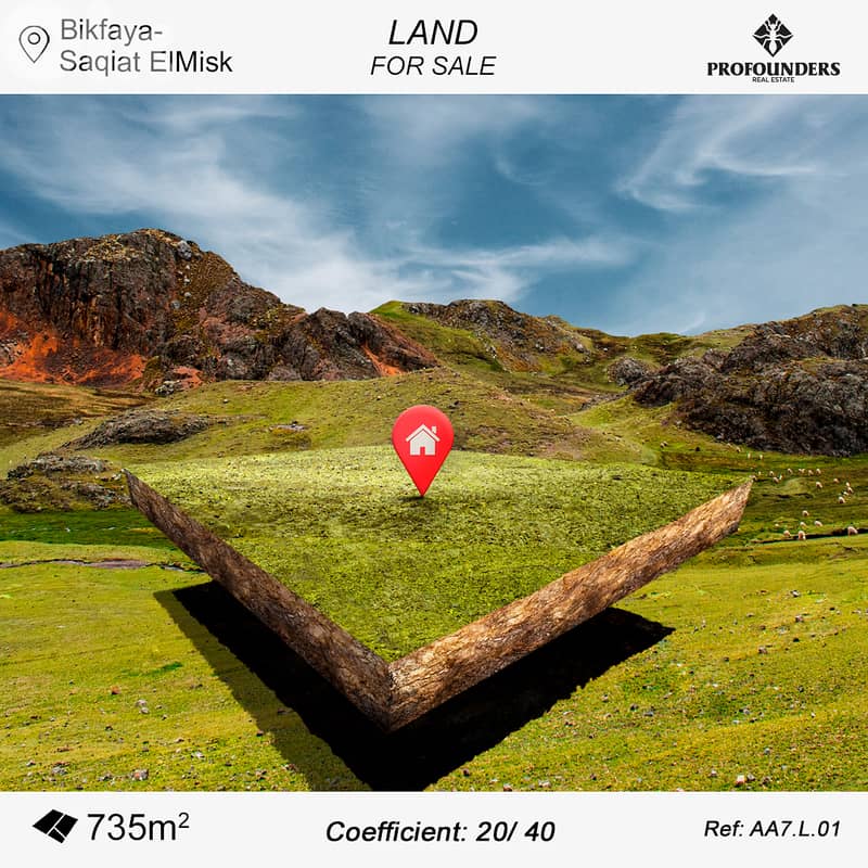 Land for Sale in Saqiat El Misk ارض للبيع في ساقية المسك 0