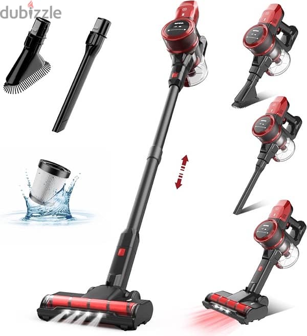 National Pro Cordless Vaccum Cleaner 25.9V 500w 1