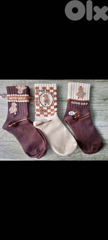 very cute women's socks 2
