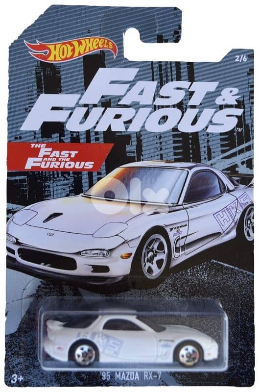 Fast & Furious Hot Wheels diecast car model 1;64. 1